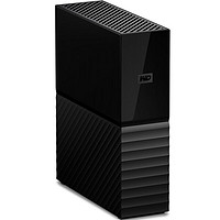 Western Digital 西部数据 My Book系列 3.5英寸Micro-B移动机械硬盘 16TB USB 3.0 黑色 WDBBGB0160HBK