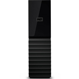 Western Digital 西部数据 My Book系列 3.5英寸Micro-B移动机械硬盘 18TB USB 3.0 黑色 WDBBGB0180HBK