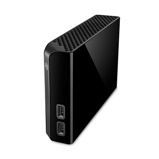 SEAGATE 希捷 Backup Plus Hub 3.5英寸 USB桌面移动机械硬盘 USB3.0 4TB 黑色