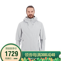 MAMMUT/猛犸象 Convey Tour HS 户外男GTX防风衣硬壳夹克外套 路灰色 M(欧码偏大)