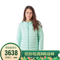 MAMMUT/猛犸象 DELTA X ZUN 女士秋冬800蓬加厚鹅绒羽绒服弹力保暖羽绒夹克外套 森绿色 XS