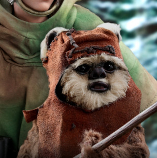 HOT TOYS 狂热玩具 星球大战：绝地归来 1/6 莱娅公主和Wicket 手办