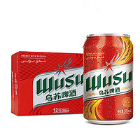 春焕新：WUSU 乌苏啤酒 红乌苏啤酒 330ml*12听