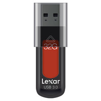 Lexar 雷克沙 S57系列 LJDS57-32GABGN USB3.0 U盘 黑色 32GB USB