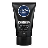NIVEA MEN 妮维雅男士 深·黑系列 控油保湿洁面泥
