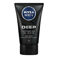 NIVEA MEN 妮维雅男士 深黑系列控油保湿洁面泥 50g