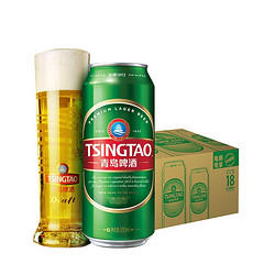 TSINGTAO 青岛啤酒 经典1903啤酒 500ml*18听