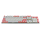 HEXGEARS 黑峡谷 GK715s 104键 有线机械键盘 白粉色 凯华BOX红轴 单光