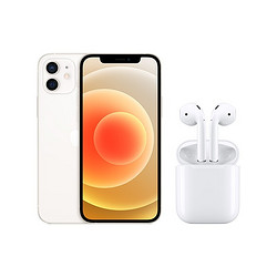 Apple 苹果 iPhone 12 5G智能手机 128GB + AirPods（二代）真无线蓝牙耳机 有线充电款