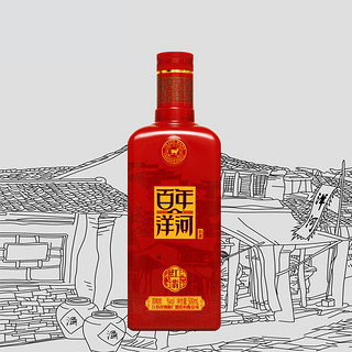 YANGHE 洋河 百年洋河 红翡 42%vol 浓香型白酒 500ml*6瓶 整箱装