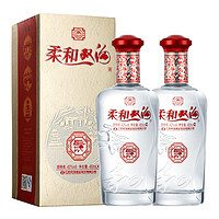 双沟 柔和 银 42%vol 浓香型白酒 450ml*2瓶 双支装