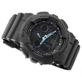 CASIO 卡西欧 G-SHOCK YOUTH系列 51.2毫米石英腕表 GA-100C-8A