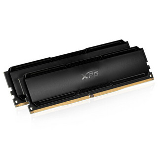 XPG 威龙系列 D20 DDR4 3000MHz 台式机内存 黑色 32GB 16GB*2