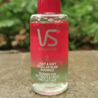 VS 沙宣 无硅油系列 轻润裸感洗发水 50ml*2