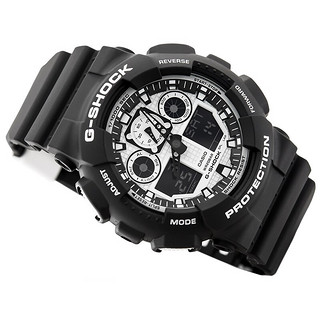 CASIO 卡西欧 G-SHOCK YOUTH系列 51.2毫米电子腕表 GA-100BW-1A