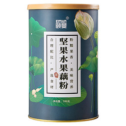 eman 颐曼 桂花水果藕粉坚果谷物羹 500g*2罐