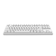 GANSS 迦斯 GS87C 白色侧刻版 机械键盘 Cherry红轴 87键