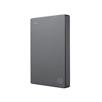 移动端、京东百亿补贴：SEAGATE 希捷 Basic简系列 2.5英寸Micro-B便携移动机械硬盘 1TB USB3.0 灰色