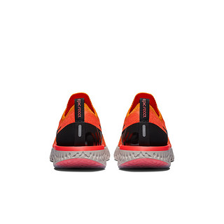 NIKE 耐克 Epic React Flyknit 女子跑鞋 AQ0070-800 黑橙 39