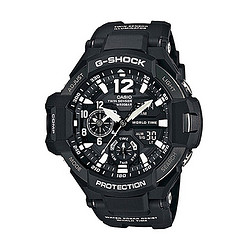 CASIO 卡西欧 G-SHOCK 航空系列 52.1毫米石英腕表 GA-1100-1A