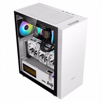 SAMA 先马 易大师精钢版 ATX机箱 半侧透 白色