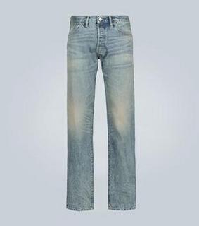 RRL Straight-fit selvedge denim jeans