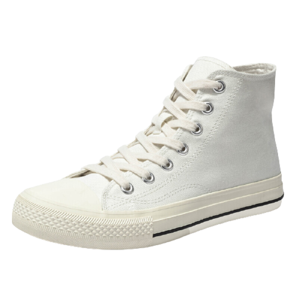 商品camel 骆驼 男士高帮帆布鞋 a012278221 米白 41