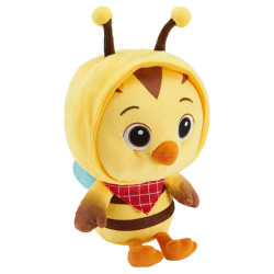 auldey奥迪双钻萌鸡小队萌鸡麦奇蜜蜂装毛绒