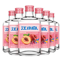 江小白 蜜桃味果汁酒 23度 168ml*6瓶 整箱裝 果汁酒