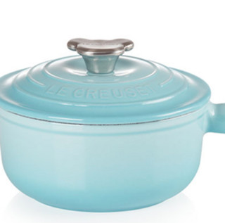 LE CREUSET 酷彩 奶锅(16cm、1L、铸铁、水漾蓝)