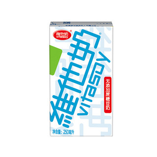 vitasoy 维他奶 无添加蔗糖豆奶 原味 250ml*24盒