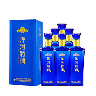 YANGHE 洋河 特曲 42%vol 浓香型白酒 500ml*6瓶 整箱装