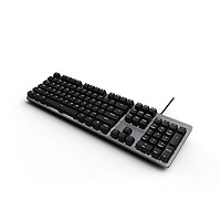 米物 600K 104键 有线机械键盘 黑色 Kailh红轴 单光