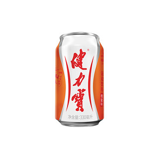 JIANLIBAO 健力宝 橙蜜味 电解质运动碳酸蜂蜜饮料汽水 330ml*24罐 整1箱装