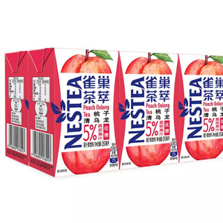 Nestlé 雀巢 茶萃 桃子清乌龙果汁茶饮料 250ml*6包