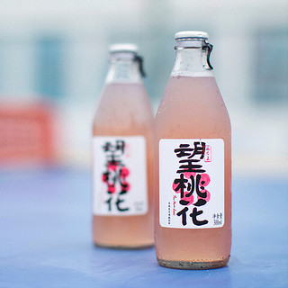 望山楂 望桃花 白桃气泡水 300ml*6瓶