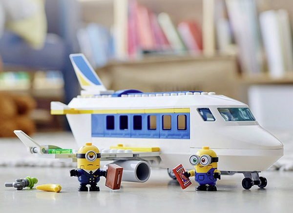 lego乐高minions小黄人系列75547小黄人飞行训练