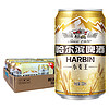 HARBIN 哈尔滨啤酒 小麦王啤酒 330ml*6听*4箱