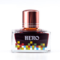 HERO 英雄 7100 钢笔墨水 橙色 40ml 单瓶装