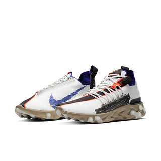 NIKE 耐克 React Runner Mid WR ISPA 男子跑鞋 AR8555-100 白色 40