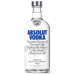 ABSOLUT VODKA 绝对伏特加 原味 700ml