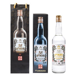 KINMEN KAOLIANG 金门高粱酒 白金龙 58%vol 清香型白酒600ml