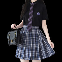 Mirai 未来制服馆 月迷津渡 JK制服 女士格裙 紫色 42cm XS