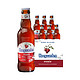 Hoegaarden 福佳 福佳（Hoegaarden）比利时风味果味 精酿啤酒 玫瑰红啤酒 248ml*6瓶