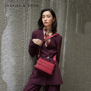 CHARLES & KEITH CK2-50781306 女士单肩包 （红色)