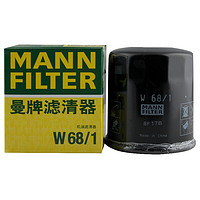 MANNFILTER 曼牌滤清器 机油滤清器 W68/1