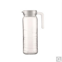 PLUS会员：Luminarc 乐美雅 钢化玻璃水杯 1L