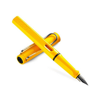 LAMY 凌美 钢笔 Safari狩猎系列 黄色 F尖 50周年纪念款礼盒装