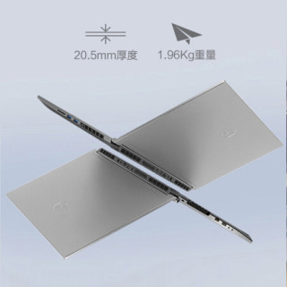 机械革命(MECHREVO)Z3 Air 15.6英寸轻薄电竞游戏笔记本电脑(i7-10750H 16G 512G GTX1650Ti 100%sRGB)