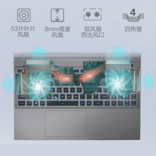 机械革命(MECHREVO)Z3 Air 15.6英寸轻薄电竞游戏笔记本电脑(i7-10750H 16G 512G GTX1650Ti 100%sRGB)